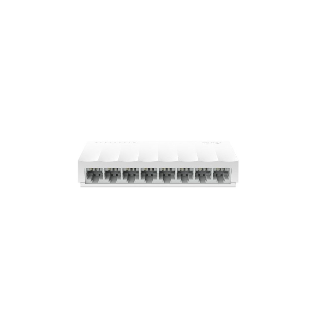SWITCH TP-LINK LiteWave LS1008 8P LAN DESKTOP 10/100M RJ45 CASE PLASTICA LS1008 TP-LINK