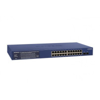 NETGEAR Switch Desktop 24-port 10/100/1000 GS724TP-300EUS