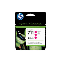 HP Confezione da 3 cartucce di inchiostro magenta DesignJet 711, 29 ml