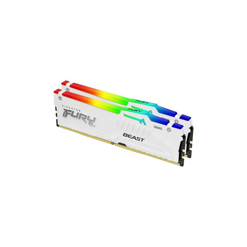 DDR5 32GB KIT 2x16GB PC 6000 Kingston FURY Beast RGB EX KF560C30BWEAK2-32