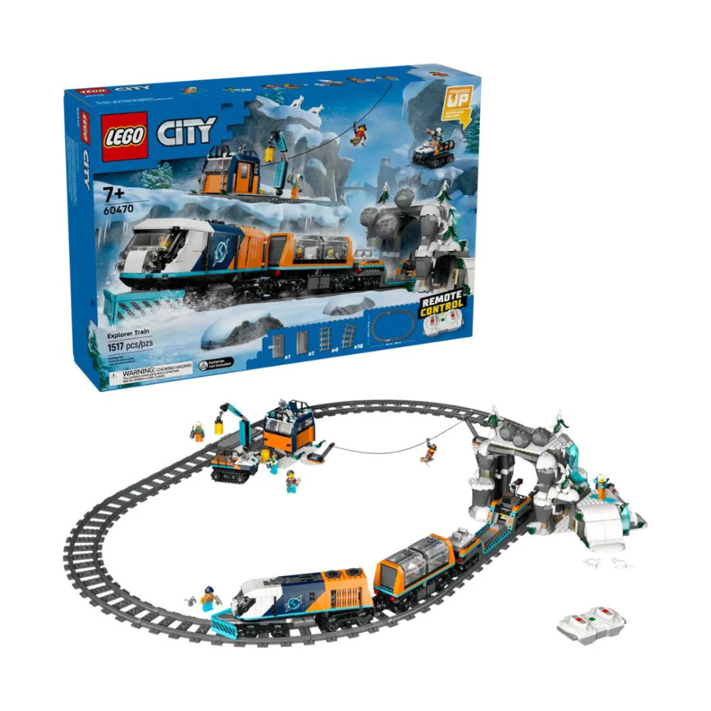 LEGO City 60470 Treno Espresso Artico degli Esploratori