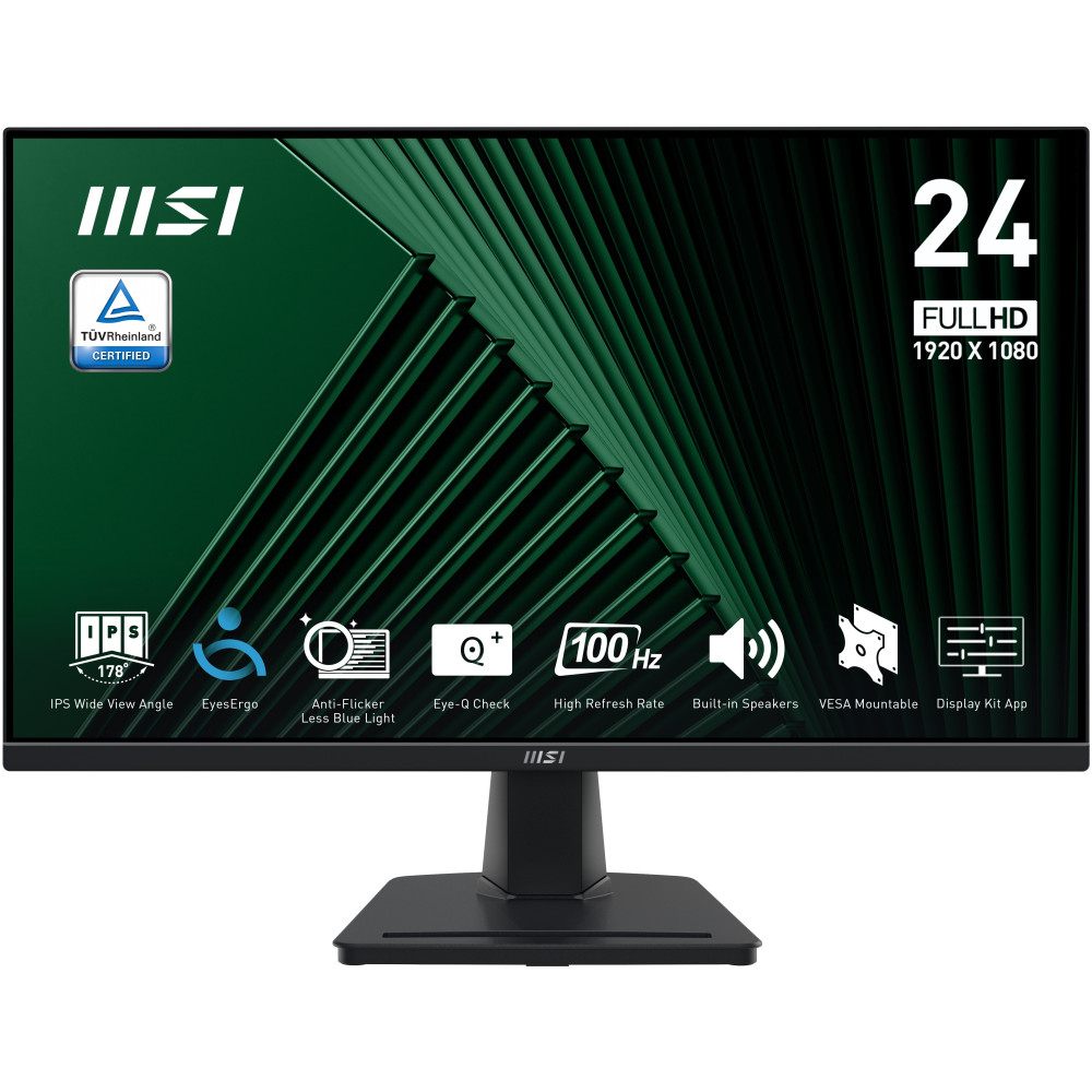 MON 23,8IPS H/DP/V 100HZ MM BK PRO MP245P 1MS 16:9 EPEAT BK
