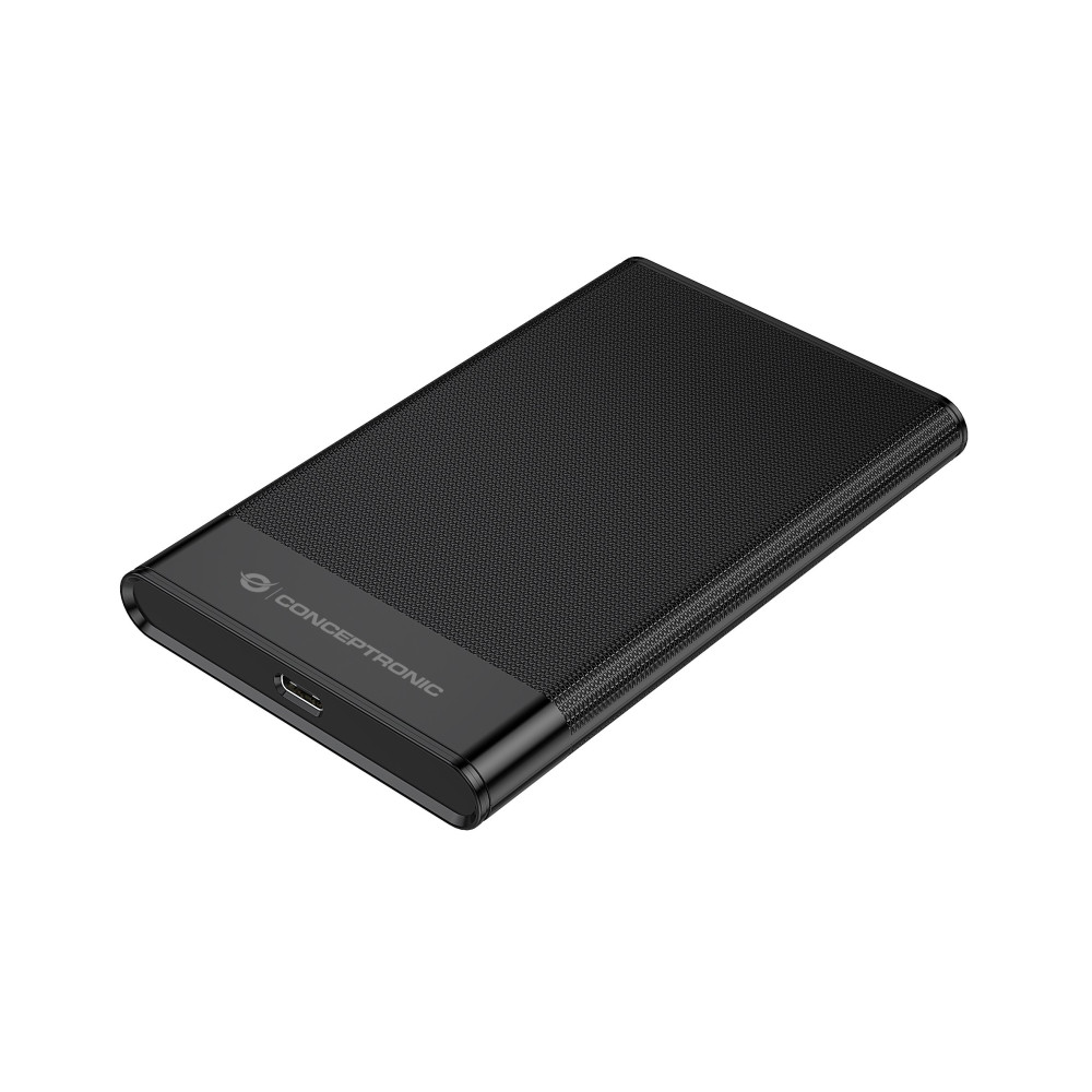 BOX 2.5 SATA TO USB C 3.2 BK MAX HDD/SSD 9,5MM 6GB/S MAX 10TB