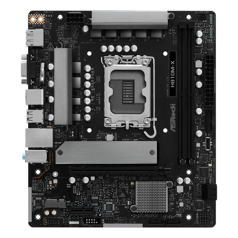 MB ASROCK H810M-X DDR5 ST1851
