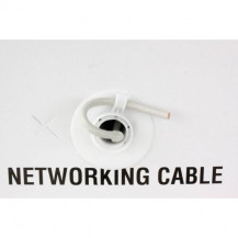 Techly ITP9-FLU-0305 Cavo a coppie intrecciate Cat6 UTP 305m CCA Grigio