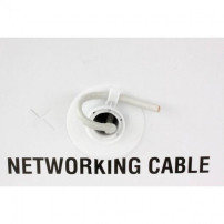 Techly ITP9-FLU-0305 Cavo a coppie intrecciate Cat6 UTP 305m CCA Grigio