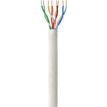 Techly ITP9-FLU-0305 Cavo a coppie intrecciate Cat6 UTP 305m CCA Grigio