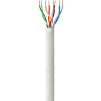Techly ITP9-FLU-0305 Cavo a coppie intrecciate Cat6 UTP 305m CCA Grigio