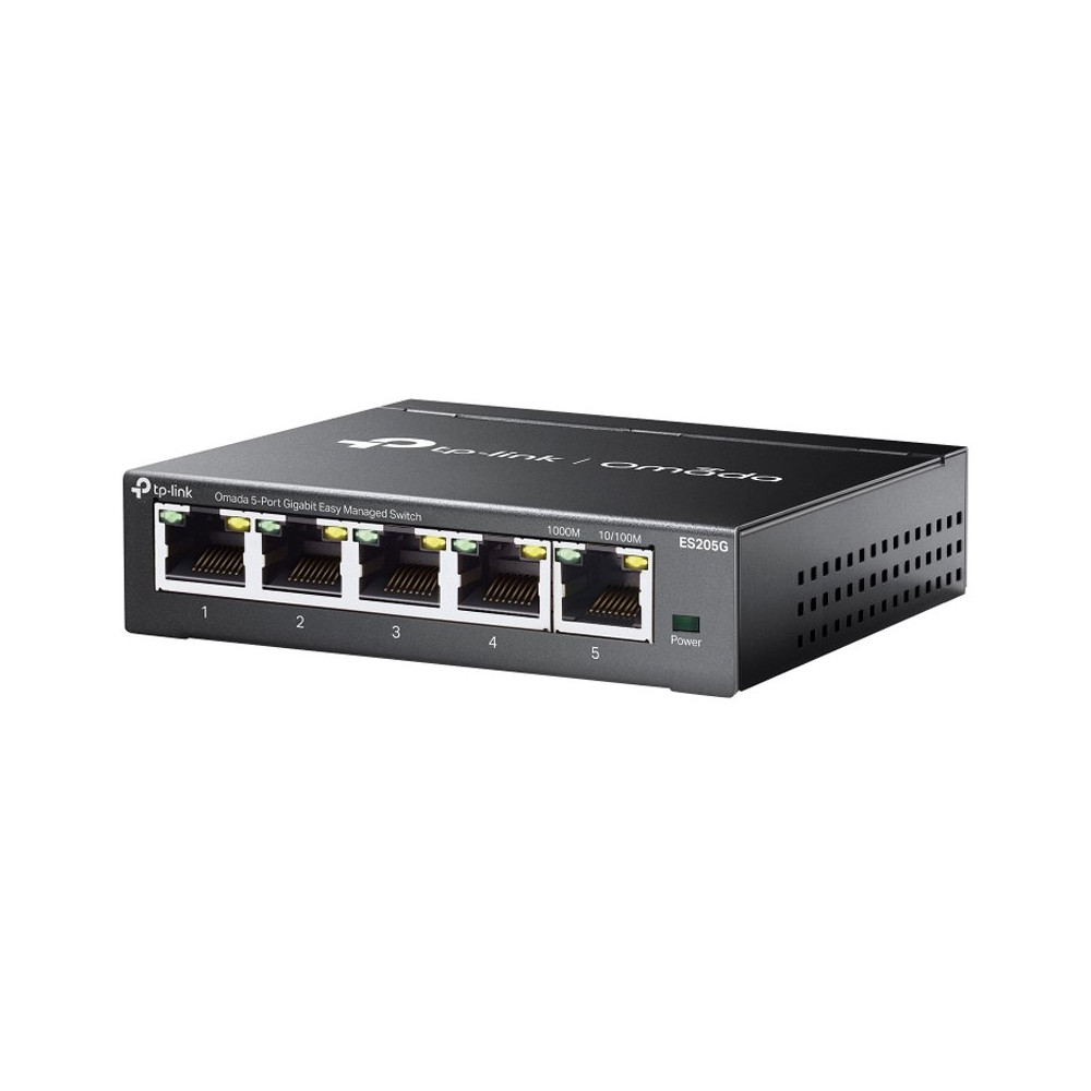 OMADA (TP-LINK) ES205G - SWITCH 5 PT LAN GIGABIT EASY MANAGED TPLES205G