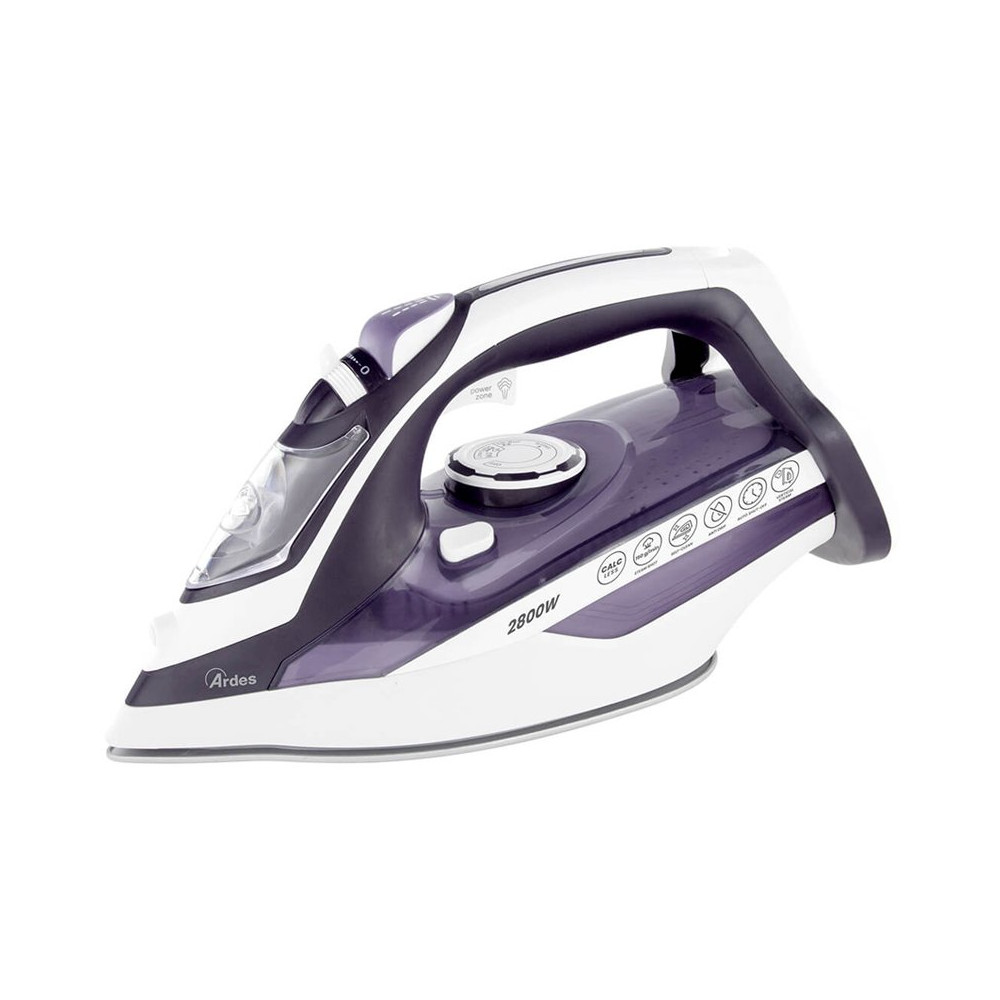 FERRO DA STIRO A VAPORE ARDES ARSTIR03W VAPOR ELITE 450 ml 2800W BIANCO ARDARSTIR03W