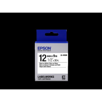 Epson LK-4WBN Nastro Nero su bianco
