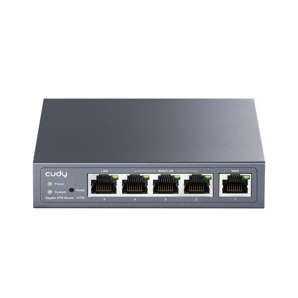 CUDY R700 - ROUTER GIGABIT MULTI-WAN VPN CUDR700