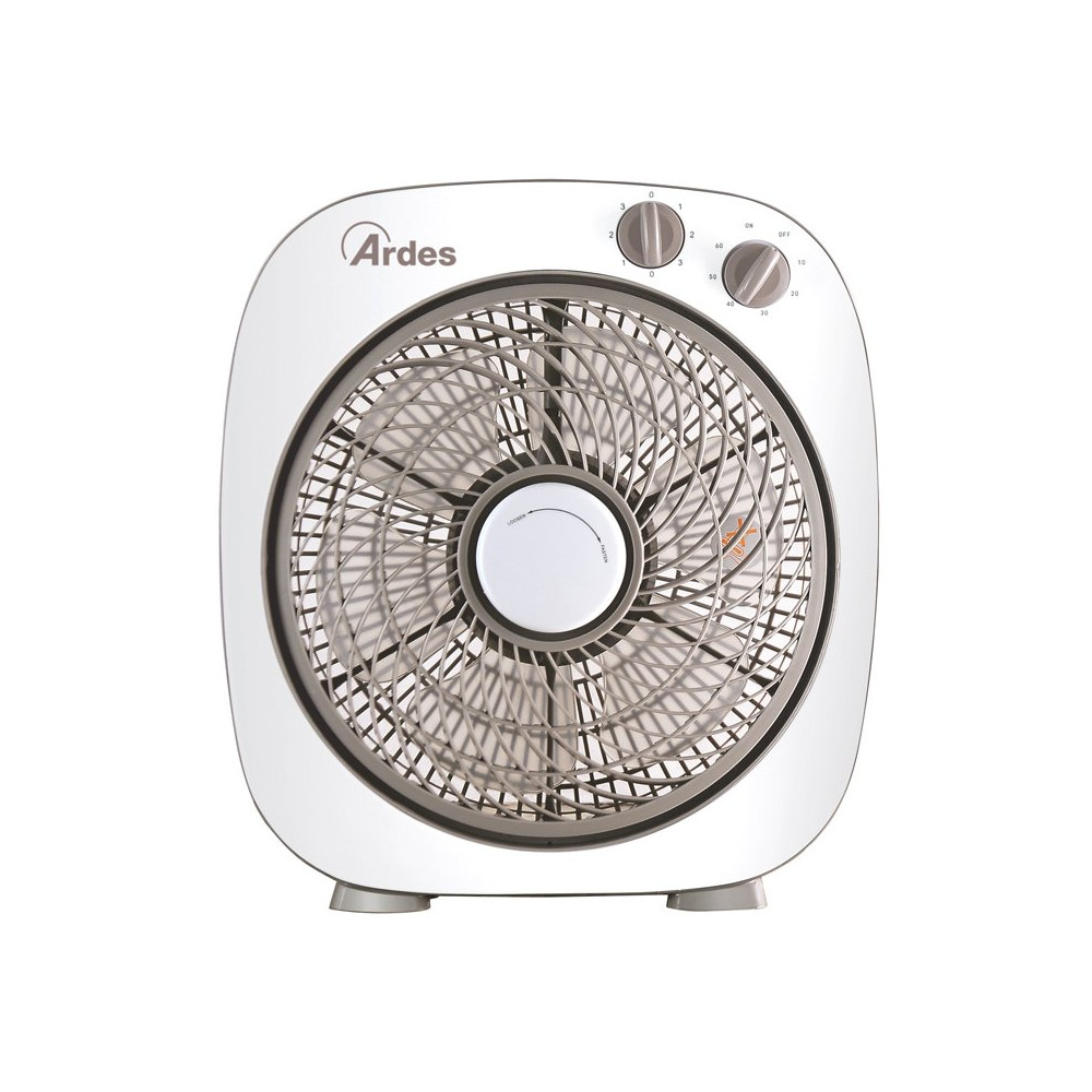 ARDES FLOOR 26 (AR5B24) - VENTILATORE COMPATTO CON PALE 26 CM E TIMER ARDAR5B24