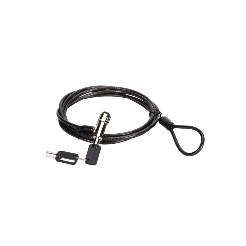 CONCEPTRONIC CUSTODIO02BN - CAVO SICUREZZA BLOCCO NOTEBOOK - 4.5MM - 1.8M - 2 CHIAVI CONCUSTODIO02BN