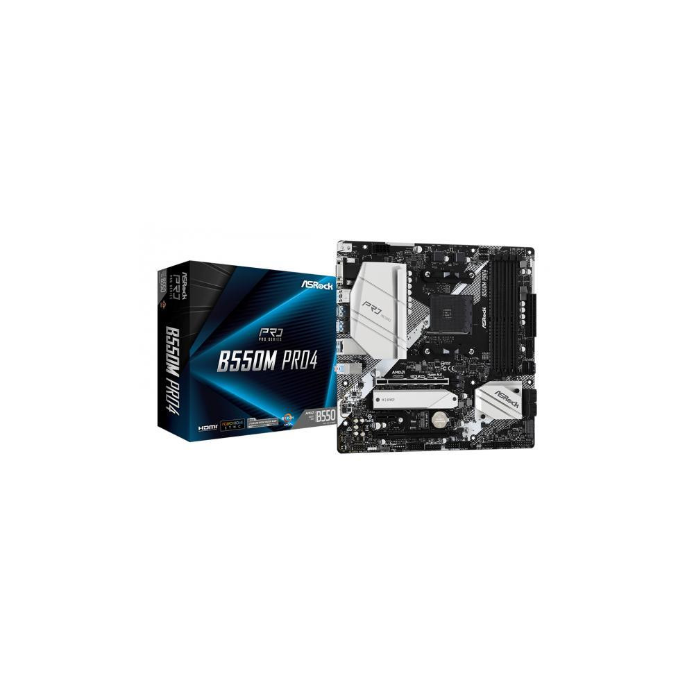 ASROCK B550M PRO 4 (AM4) (D)