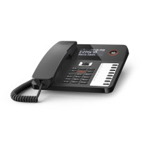 GIGASET DESK 800A (NERO) - TELEFONO CORDED - SEGRETERIA - DISPLAY - VIVAVOCE SIEDESK800ABK