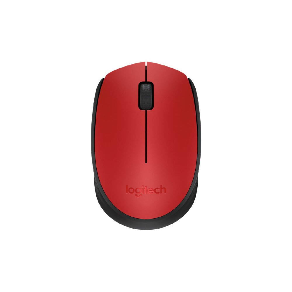 MOUSE LOGITECH M171 - WIRELESS RED 910-004641 LOGM171RED