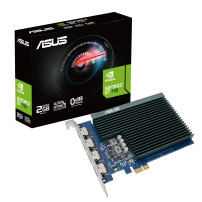 SVGA ASUS NVIDIA GT730-4H-SL-2GD5 2GB DDR5 64Bit 4*HDMI PCI-E 2.0 90YV0H20-M0NA00 ASUS