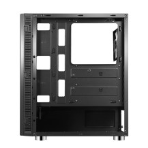 CASE ITEK M.TOWER "SYLENT 05 EVO", 2*USB3, 3*12cm fan, rivest. Fonoas. - No Alim. BK - ITGCSY05E ITGCSY05E ITEK