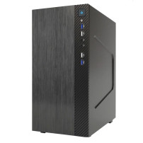 CASE ITEK MICRO ATX "SMALLCOM-B" MINI TOWER 2*USB2, 2*USB3, No Alim. Brushed - ITOCSCB122 ITOCSCB122 ITEK