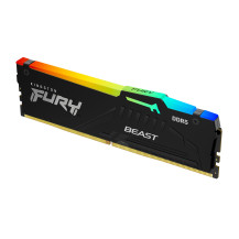 DDR5 KINGSTON  16Gb 5600Mhz -  FURY BEAST RGB CL40 DIMM - KF556C40BBA-16 KF556C40BBA-16 KINGSTON