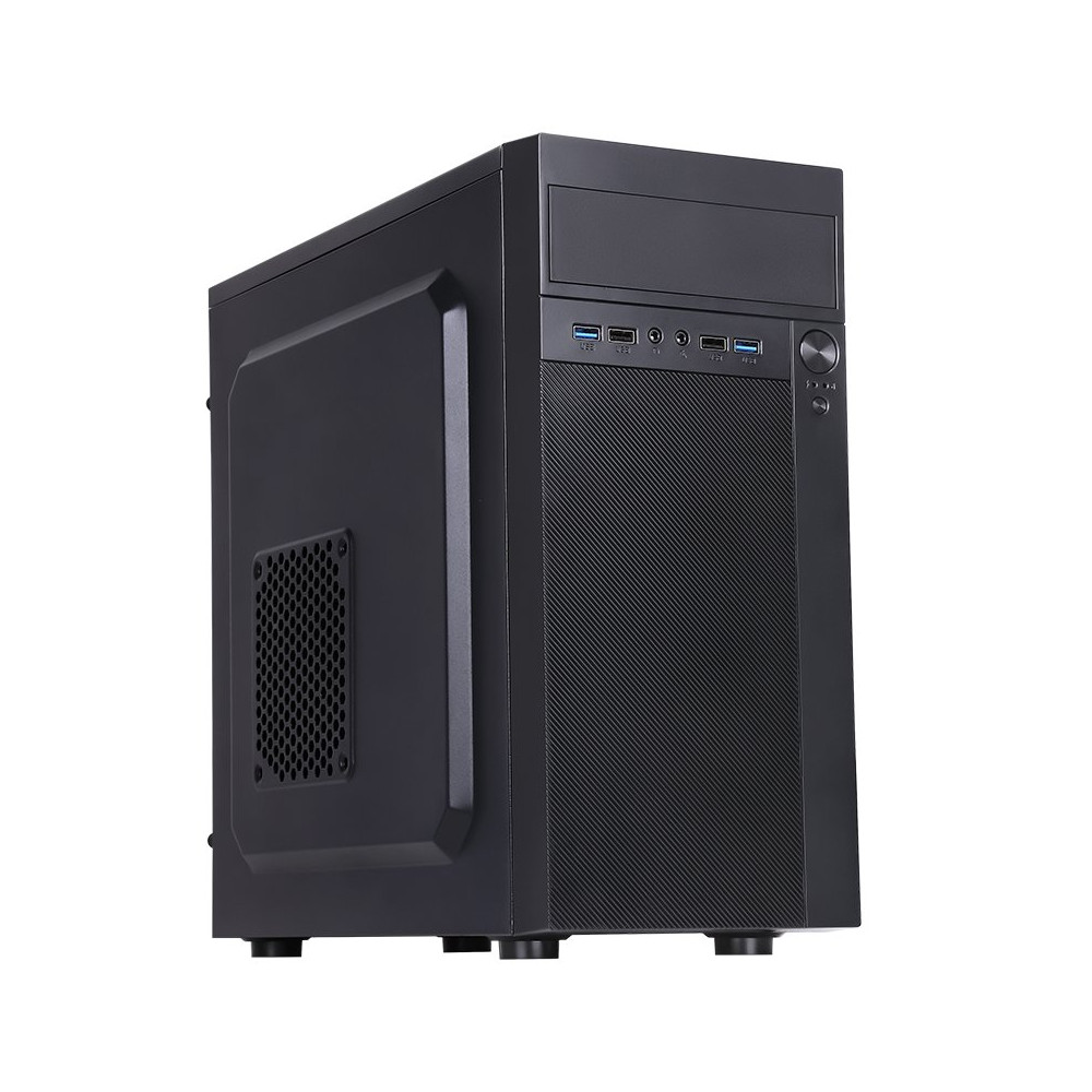 CASE ITEK M.TOWER "THEON" 500W, 2*USB2, 2*USB3 Audio Front- Cable Managment - BK - ITOCMPTO ITOCMPTO ITEK