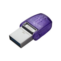 FLASH DRIVE KINGSTON USB 3.2  64GB "DT DUO"- USB-C+USB3 - DTDUO3CG3/64GB DTDUO3CG3/64GB KINGSTON