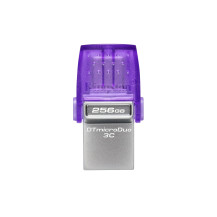 FLASH DRIVE KINGSTON USB 3.2  256GB "DT DUO"- USB-C+USB3 - DTDUO3CG3/256GB DTDUO3CG3/256GB KINGSTON