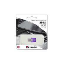 FLASH DRIVE KINGSTON USB 3.2  256GB "DT DUO"- USB-C+USB3 - DTDUO3CG3/256GB DTDUO3CG3/256GB KINGSTON