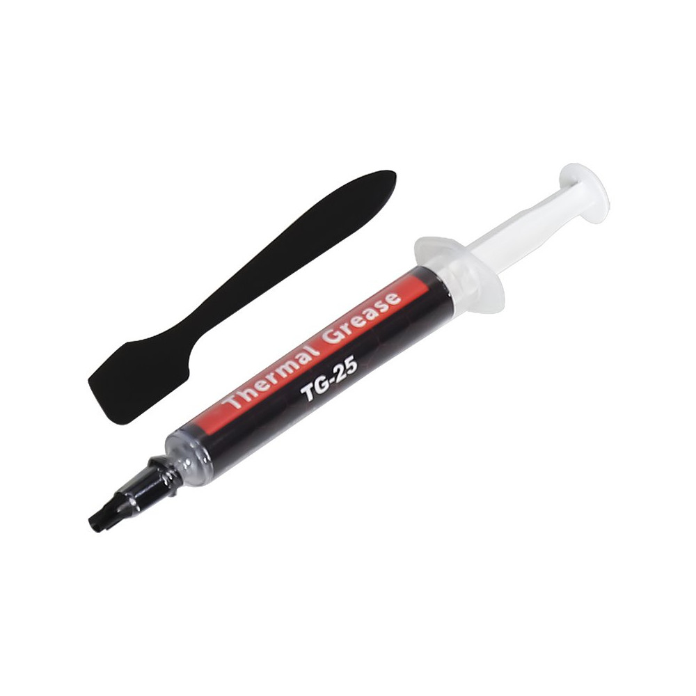 PASTA DISSIPAZIONE CALORE ITEK TG-25 - SIRINGA DA 2g CON SPATOLA, GRAY - ITTP2G5S ITTP2G5S ITEK