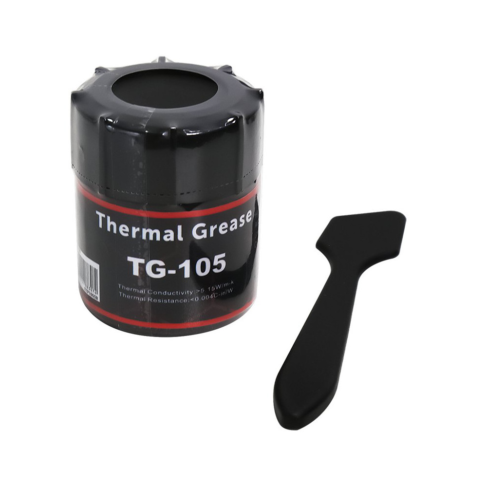 PASTA DISSIPAZIONE CALORE ITEK TG-105 - BARATTOLO DA 10g CON SPATOLA, GRAY - ITTP10G5B ITTP10G5B ITEK