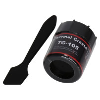 PASTA DISSIPAZIONE CALORE ITEK TG-105 - BARATTOLO DA 10g CON SPATOLA, GRAY - ITTP10G5B ITTP10G5B ITEK