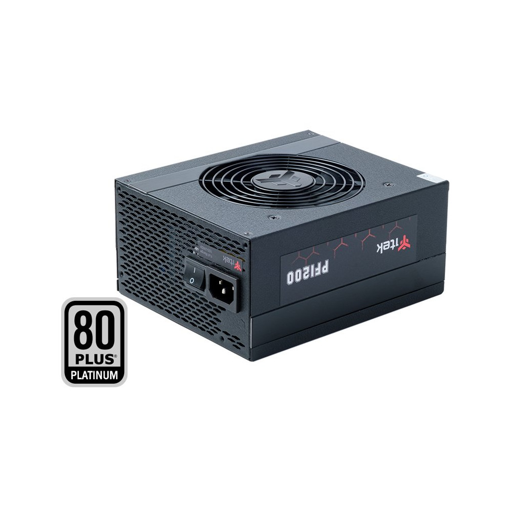 ALIMENTATORE ITEK PF1200 EVO - 1200W ATX VENTOLA FDB 12CM - Active FDB - 80PLUS PLATINUM, COND. GIAPPONESI MODULARE - ITPSEPF120