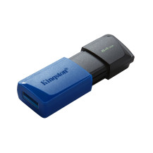 FLASH DRIVE KINGSTON USB 3.2  64GB "EXODIAM" - DTXM/64GB - NERO+BLU DTXM/64GB KINGSTON