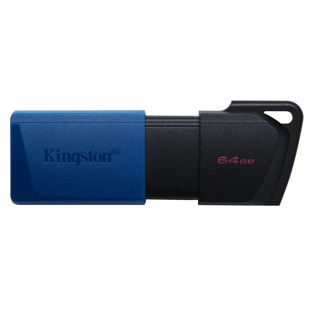 FLASH DRIVE KINGSTON USB 3.2  64GB "EXODIAM" - DTXM/64GB - NERO+BLU DTXM/64GB KINGSTON