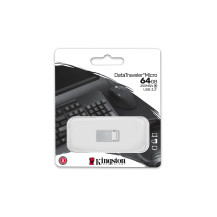 FLASH DRIVE KINGSTON USB 3.2  64GB "MICRO" - DTMC3G2/64GB DTMC3G2/64GB KINGSTON