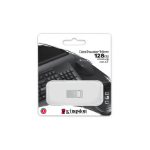 FLASH DRIVE KINGSTON USB 3.0  128GB "MICRO"- USB 3.2 - DTMC3G2/128GB DTMC3G2/128GB KINGSTON