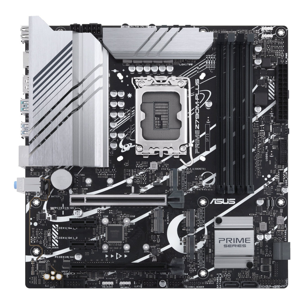 MB ASUS PRIME Z790M-PLUS LGA1700 (RAPTOR/ALDER LAKE) 4DDR5 HDMI+DP 3*M2 mATX 90MB1E70-M0EAY0 ASUS