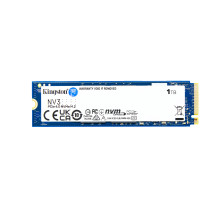 SSD KINGSTON M.2(2280)  1TB NVME SNV3S/1000G PCIE 4.0X4 READ:6000MB/S-WRITE:4000MB/S SNV3S/1000G KINGSTON