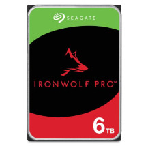 HD SEAGATE  IRONWOLF PRO 6TB SATA3 3.5" 7200 RPM  256mb cache 24x7 - NAS HDD - ST6000NT001- Gar. 5 anni/2Y SERVIZIO RESCUE ST600