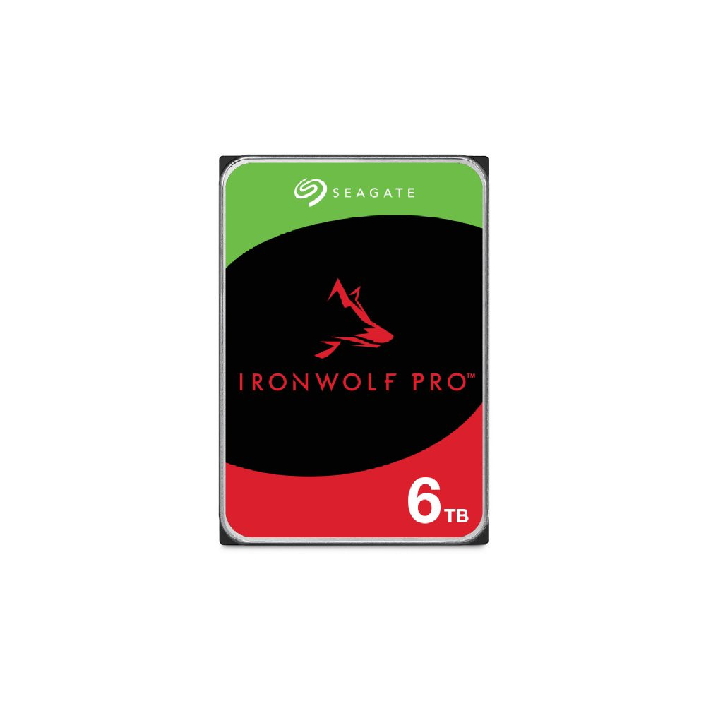 HD SEAGATE  IRONWOLF PRO 6TB SATA3 3.5" 7200 RPM  256mb cache 24x7 - NAS HDD - ST6000NT001- Gar. 5 anni/2Y SERVIZIO RESCUE ST600