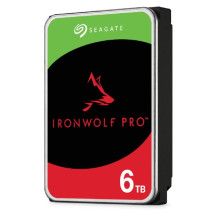 HD SEAGATE  IRONWOLF PRO 6TB SATA3 3.5" 7200 RPM  256mb cache 24x7 - NAS HDD - ST6000NT001- Gar. 5 anni/2Y SERVIZIO RESCUE ST600