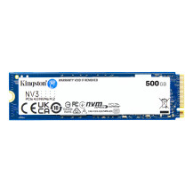 SSD KINGSTON M.2(2280) 500GB NVME SNV3S/500G PCIE4.0X4 READ:5000MB/S-WRITE:3000MB/S SNV3S/500G KINGSTON
