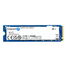 SSD KINGSTON M.2(2280)  2TB NVME SNV3S/2000GPCIE 4.0X4 READ:6000MB/S-WRITE:4000MB/S SNV3S/2000G KINGSTON