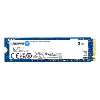 SSD KINGSTON M.2(2280)  2TB NVME SNV3S/2000GPCIE 4.0X4 READ:6000MB/S-WRITE:4000MB/S SNV3S/2000G KINGSTON