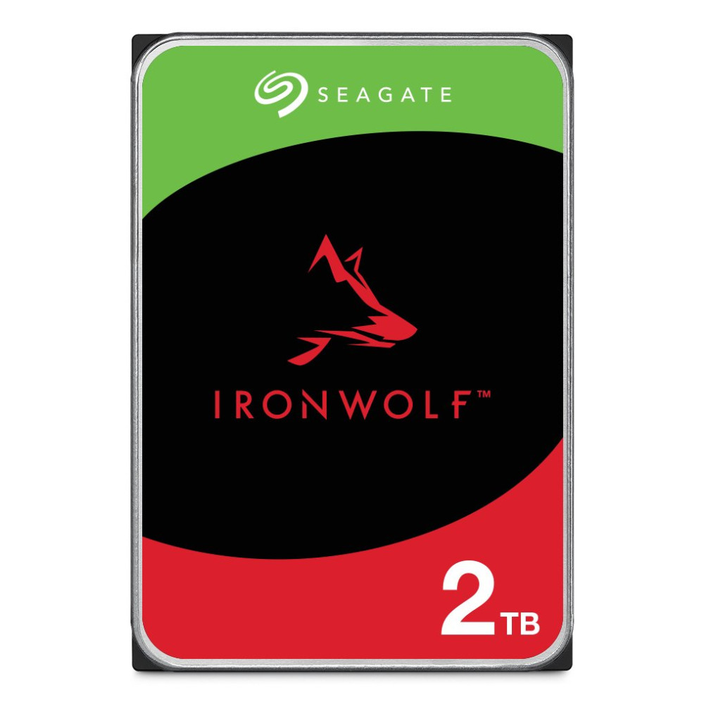 HD SEAGATE IRONWOLF 2TB SATA3 3.5" 5400 RPM  256mb cache 24x7 - NAS HDD - ST2000VN003 - Gar. 3 anni ST2000VN003 SEGATE