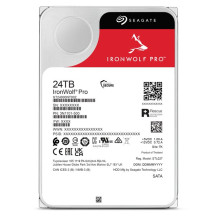 HD SEAGATE IRONWOLF PRO 24TB SATA3 3.5" 7200 RPM  512mb cache 24x7 - NAS HDD - ST24000NT002 - Gar. 5 anni ST24000NT002 SEGATE
