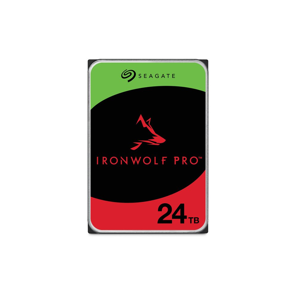 HD SEAGATE IRONWOLF PRO 24TB SATA3 3.5" 7200 RPM  512mb cache 24x7 - NAS HDD - ST24000NT002 - Gar. 5 anni ST24000NT002 SEGATE