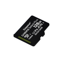 SD-MICRO KINGSTON  128GB incl. Adapter  CLASS 10 UHS-I 100MB/s + ADATTATORE Canvas Select - SDCS2/128GB SDCS2/128GB KINGSTON