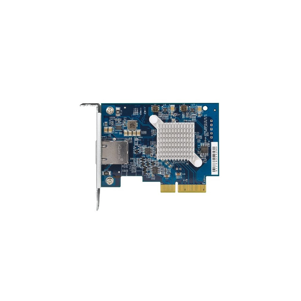 SCHEDA DI RETE QNAP QXG-10G1T SINGLE-PORT (10GBASE-T) 10GBE-PCIE GEN3X4-LOW PROFILE PER TUTTI I MODELLI QXG-10G1T QNAP